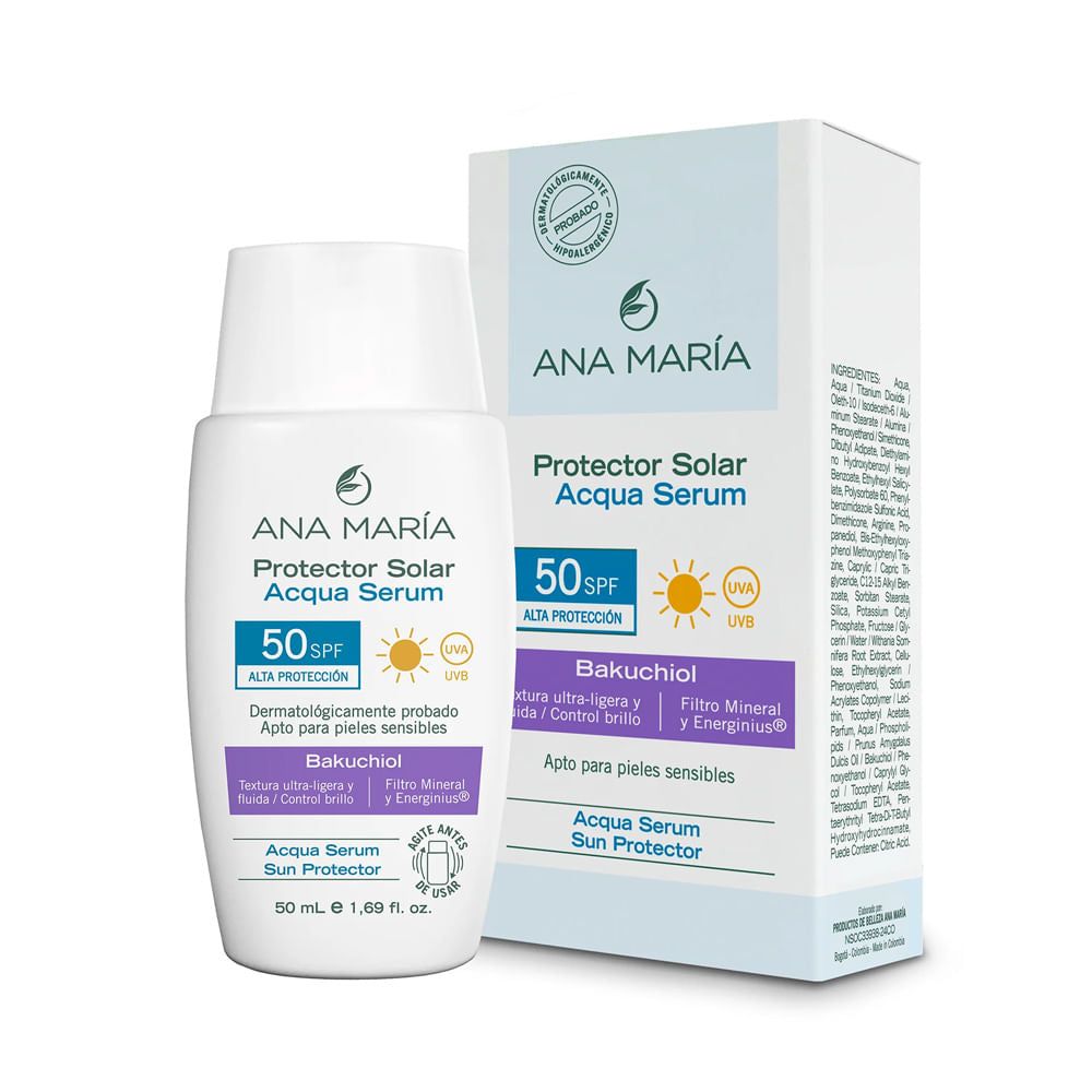 Protector Solar Acqua Serum 50 SPF x50ml Ana Maria