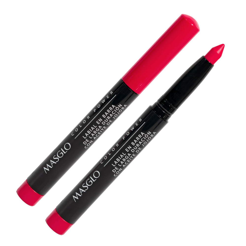 Labial Barra Color Power con Jojoba x1.4g Masglo