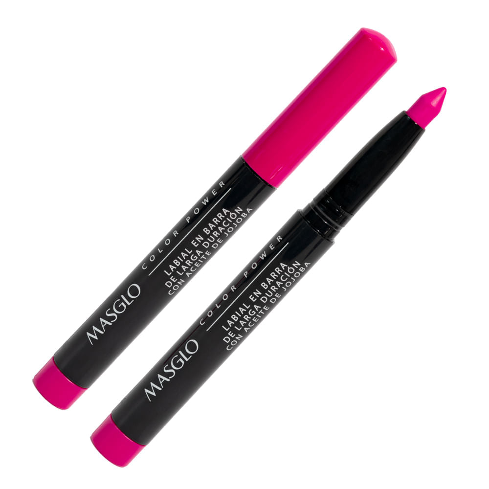 Labial Barra Color Power con Jojoba x1.4g Masglo