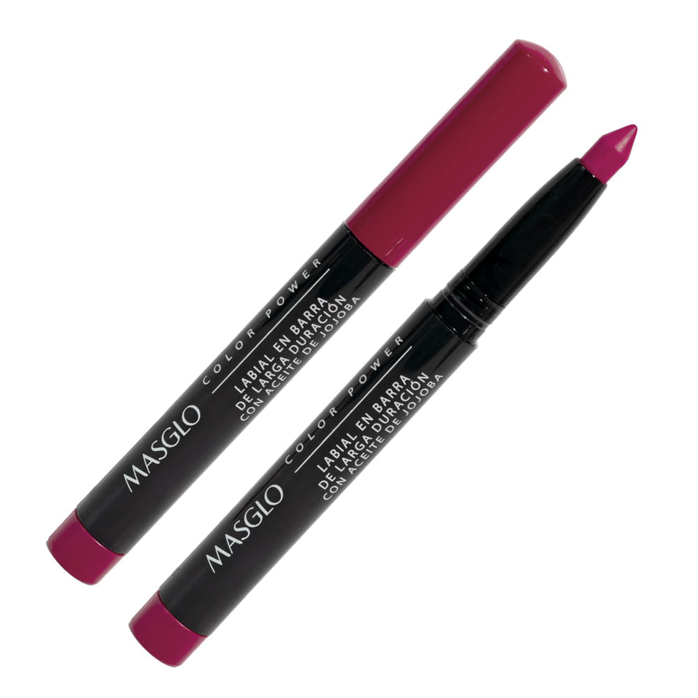 Labial Barra Color Power con Jojoba x1.4g Masglo