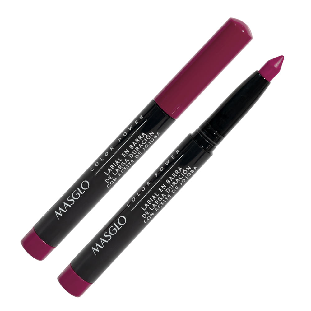 Labial Barra Color Power con Jojoba x1.4g Masglo