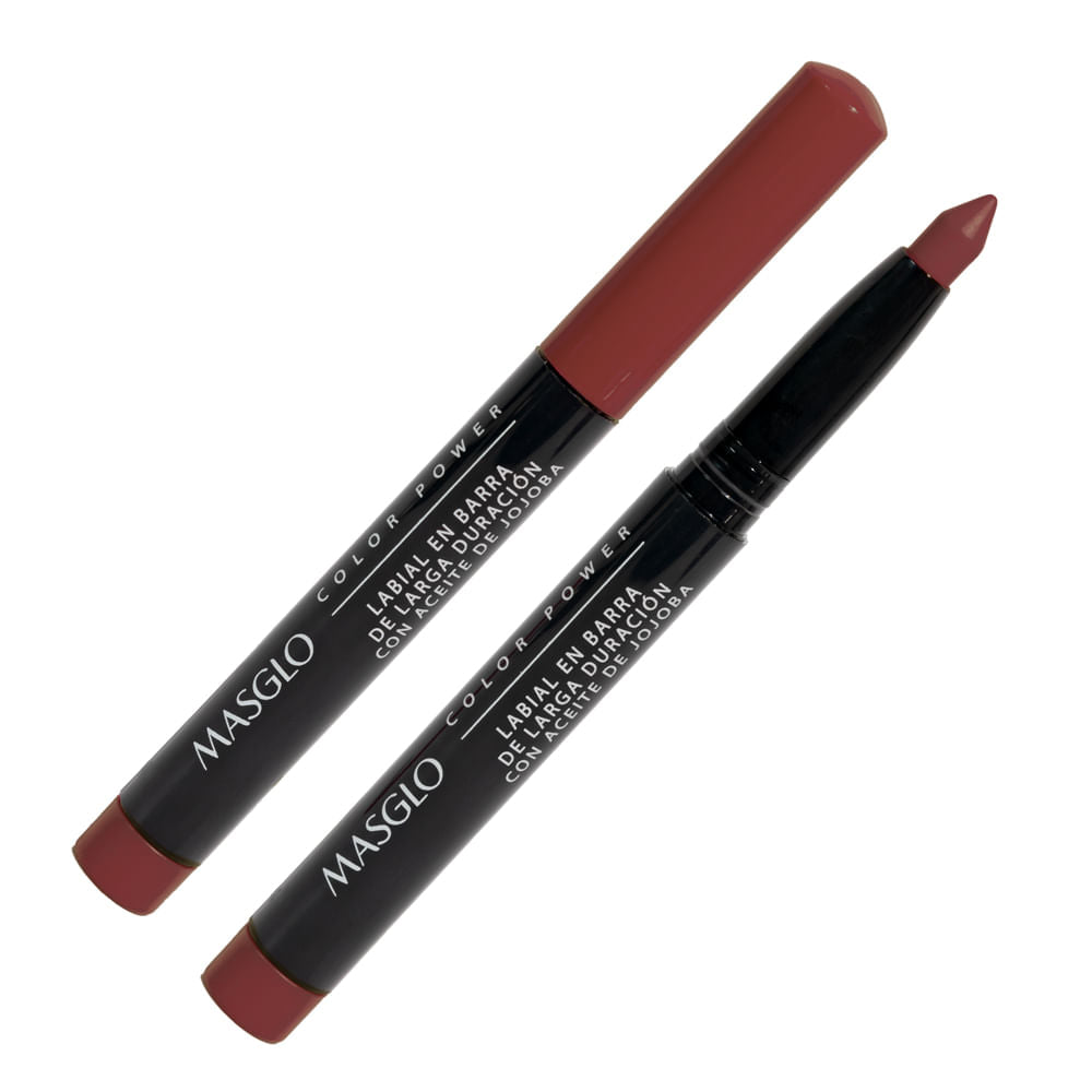 Labial Barra Color Power con Jojoba x1.4g Masglo
