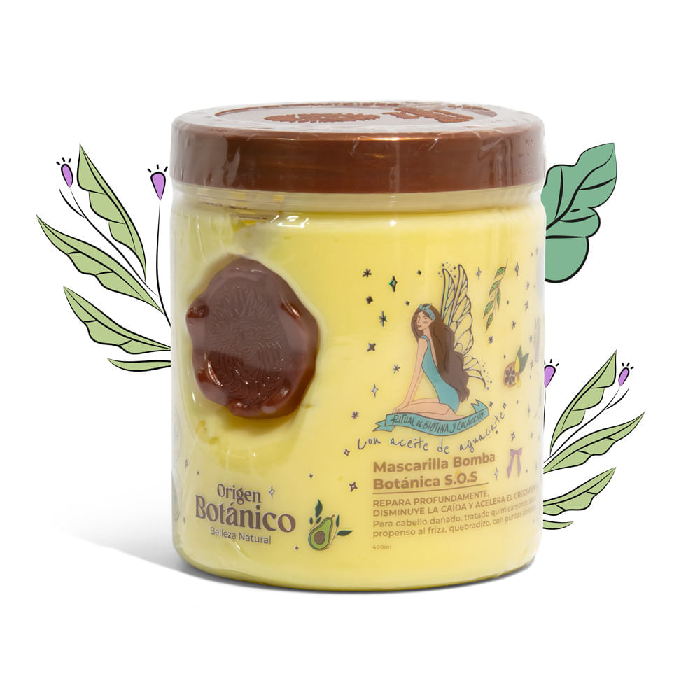 Mascarilla Bomba Botanica S.O.S Ritual Botanico