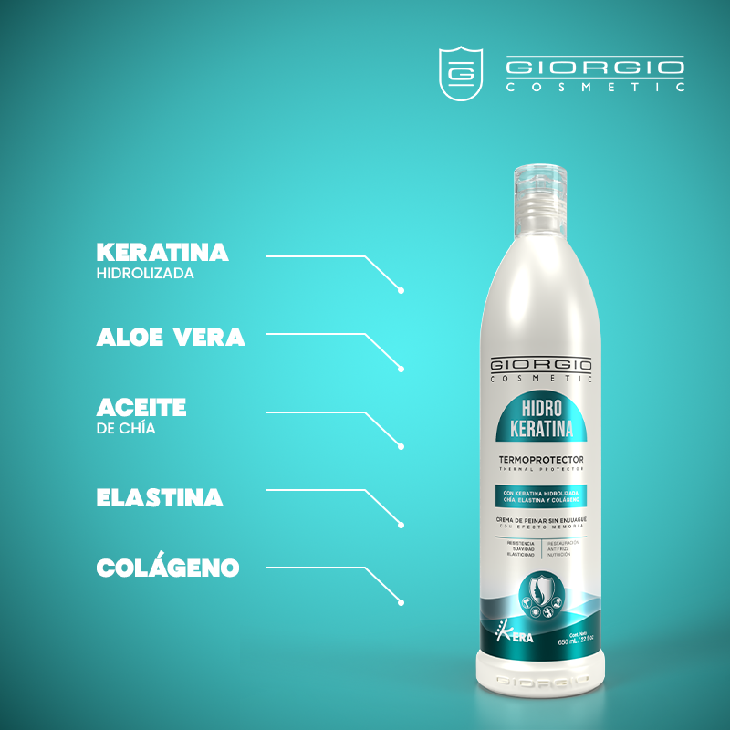 Crema para Peinar Giorgio Hidro Keratina