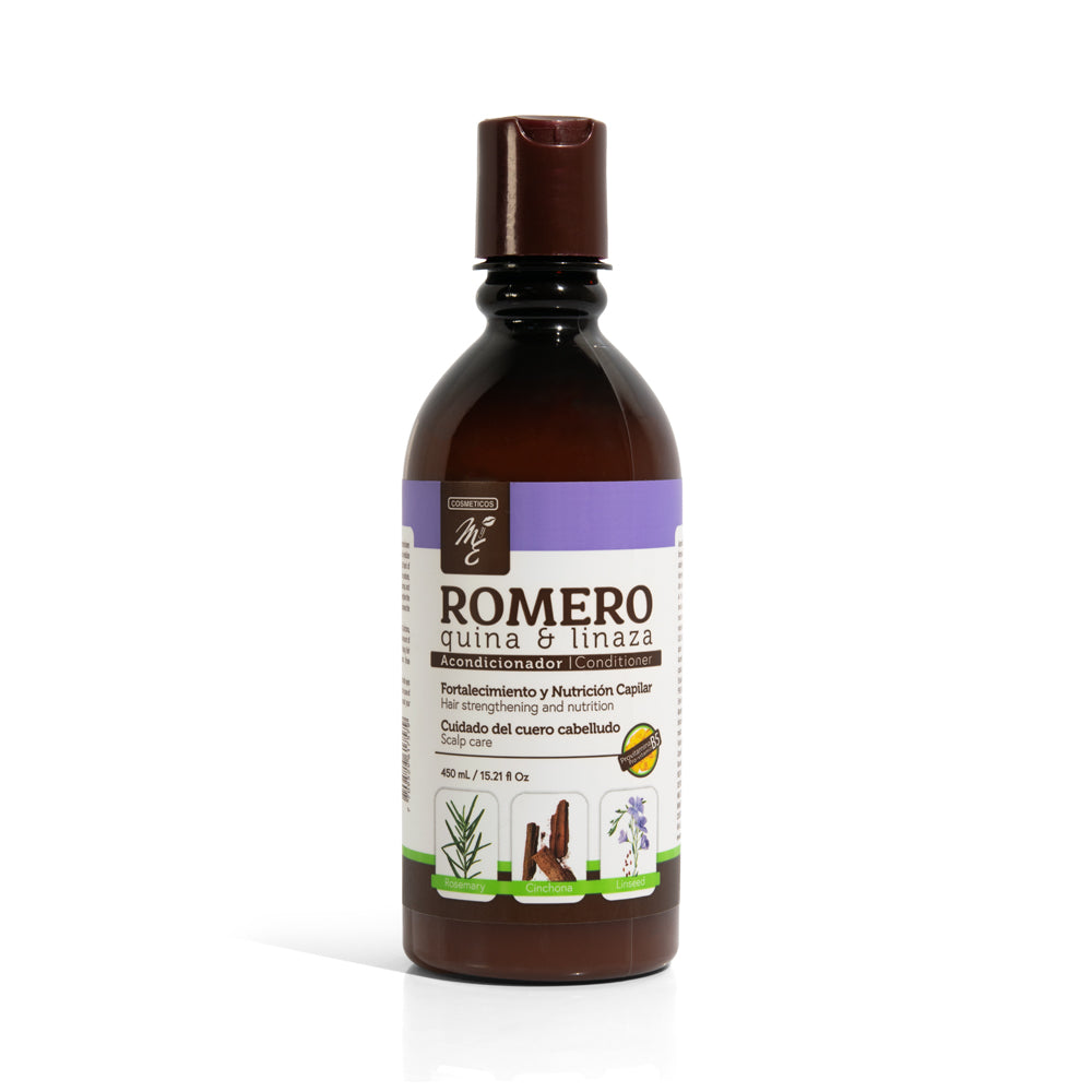 Acondicionador MYE Romero, Quina y Linaza 450Ml