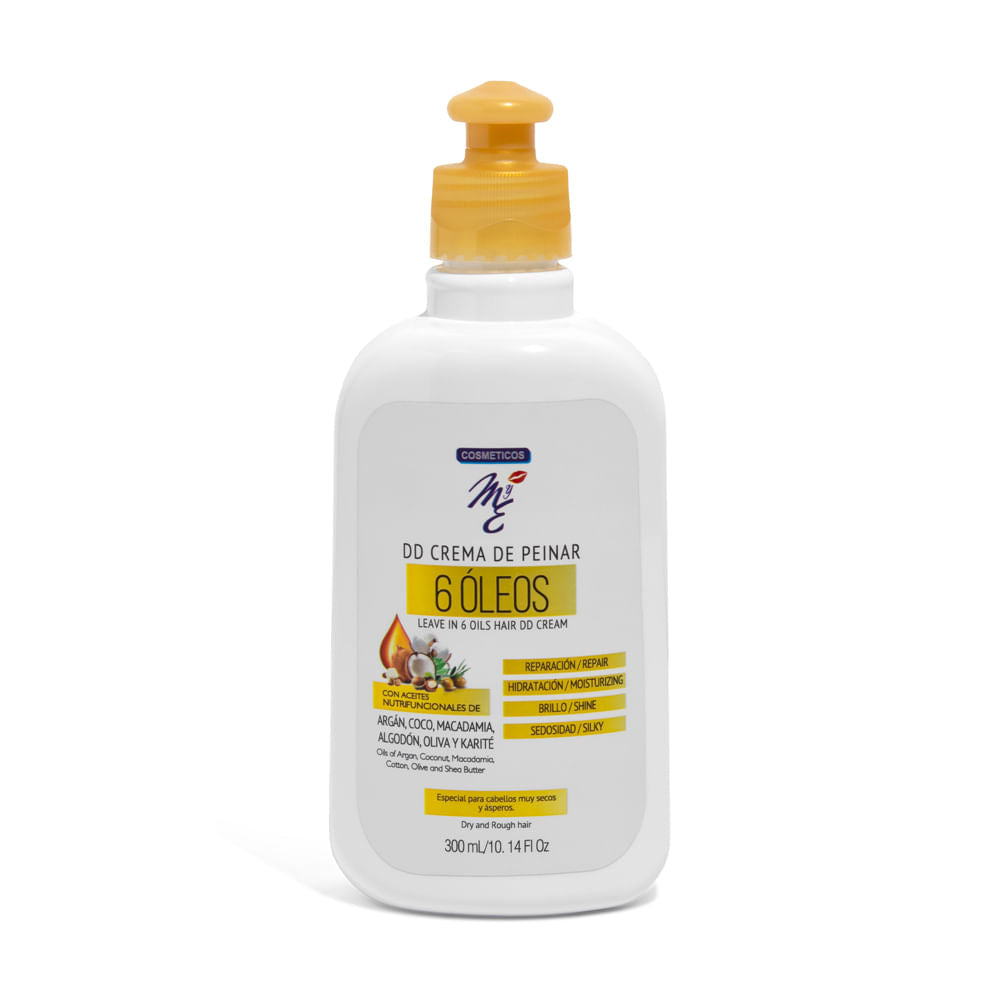 Crema Capilar M y E 6 Óleos x300ml
