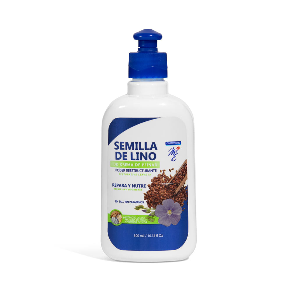 Crema de Peinar Semilla de Lino M Y E 300ml