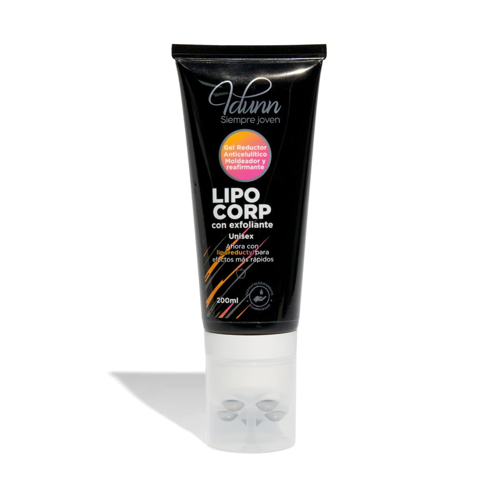 Gel reductor Lipo Corporal Idunn x200ml
