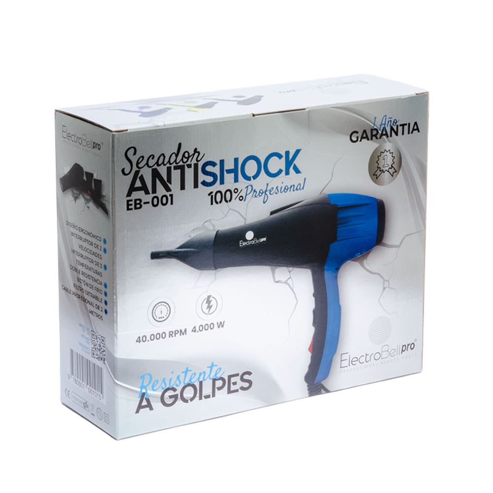 Secador Electrobell Pro Antishock