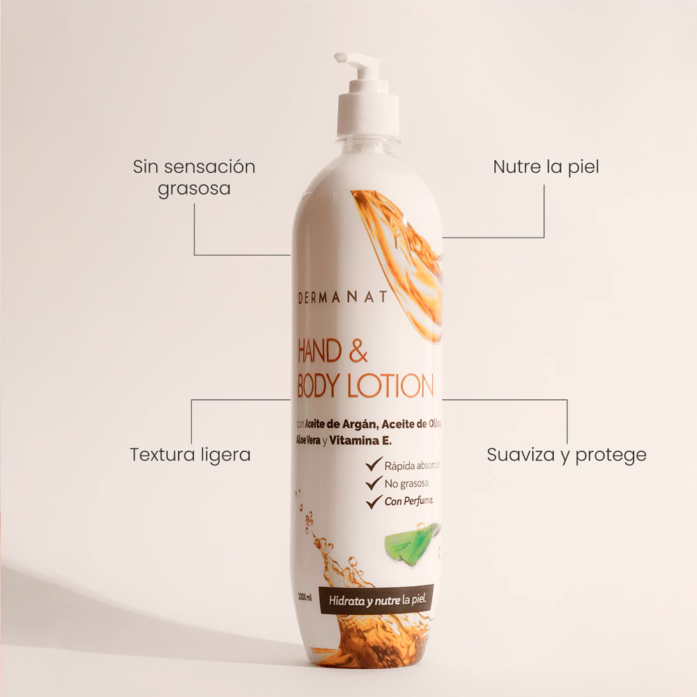 Loción Corporal Hidratante Dermanat x1000ml