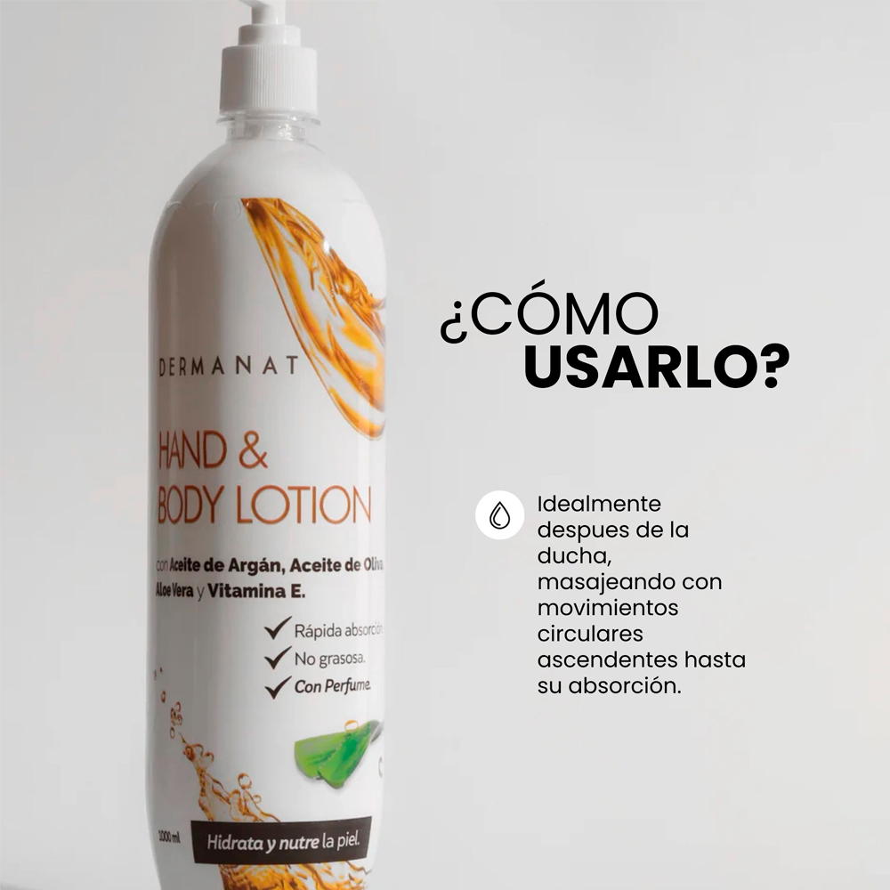 Loción Corporal Hidratante Dermanat x1000ml