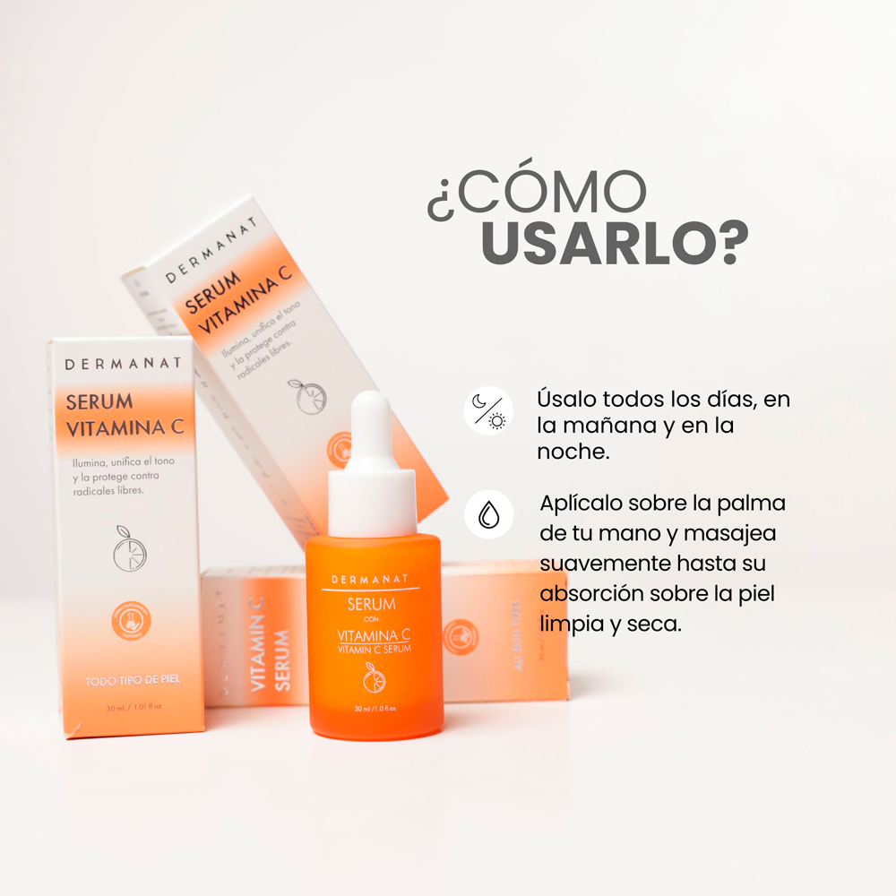 Serum Antiarrugas Dermanat Vitamina C x30ml