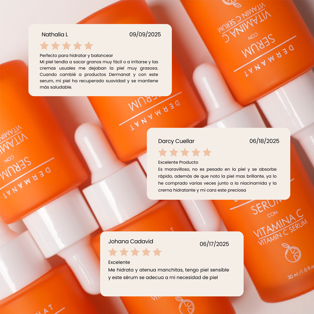 Serum Antiarrugas Dermanat Vitamina C x30ml