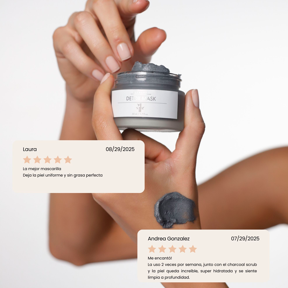 Mascarilla Détox Dermanat Carbón Activado x50g