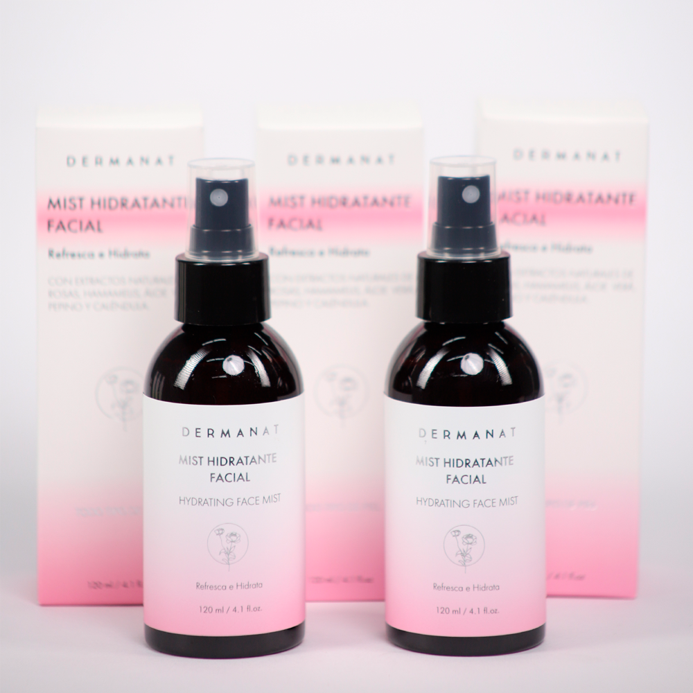Mist Facial Hidratante Dermanat x120ml