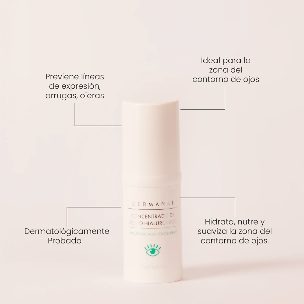 Concentrado Ácido Hialurónico Dermanat x15ml
