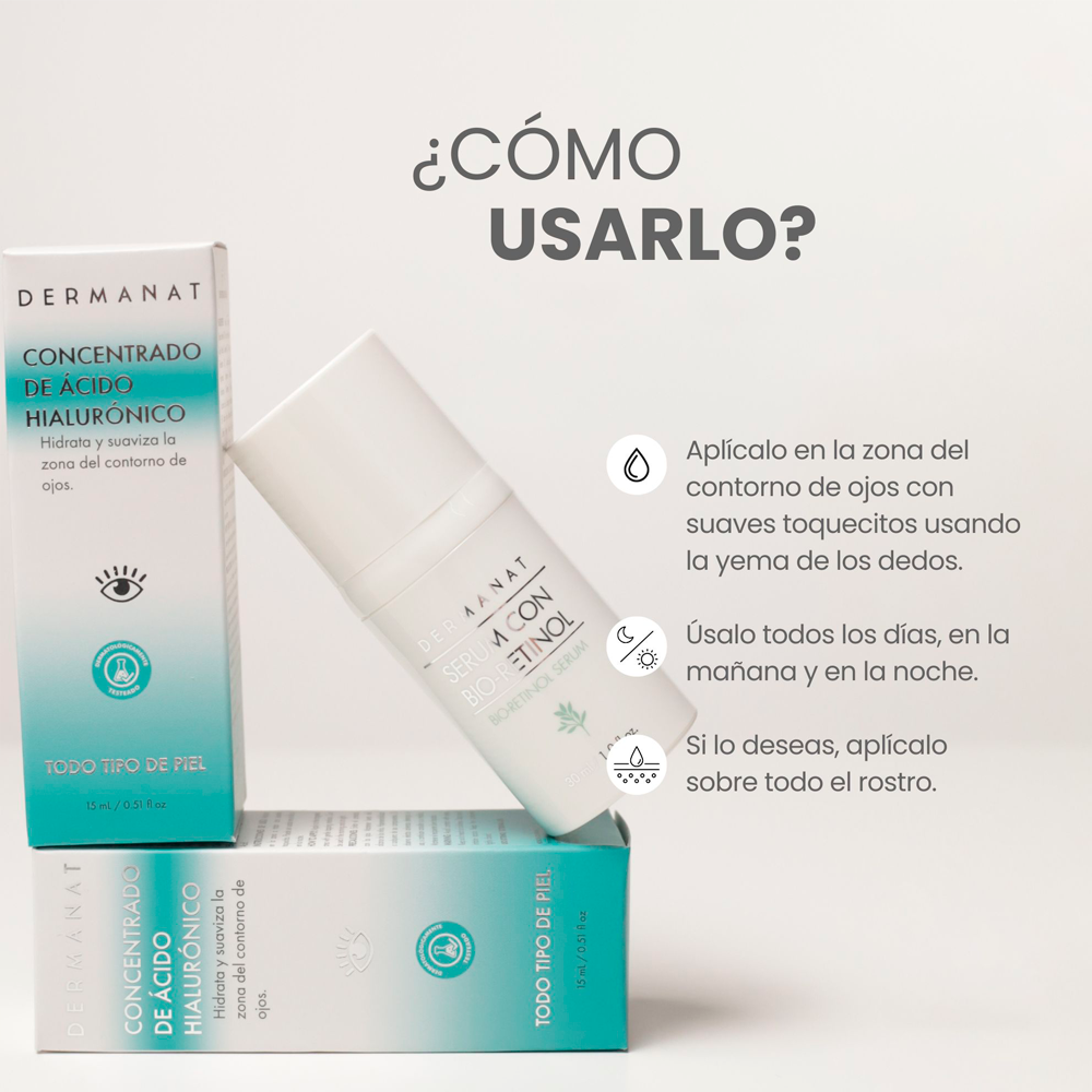Concentrado Ácido Hialurónico Dermanat x15ml