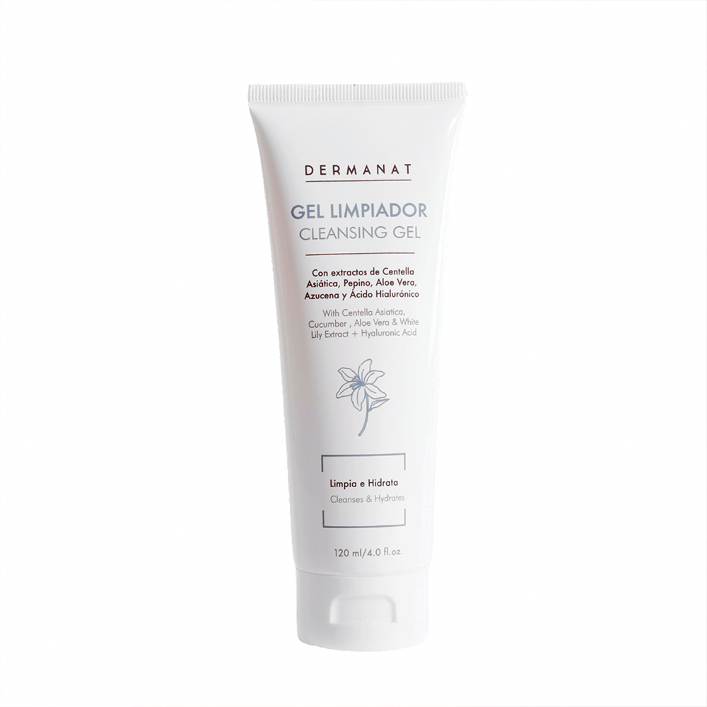 Gel Limpiador Dermanat Ácido Hialurónico x120ml