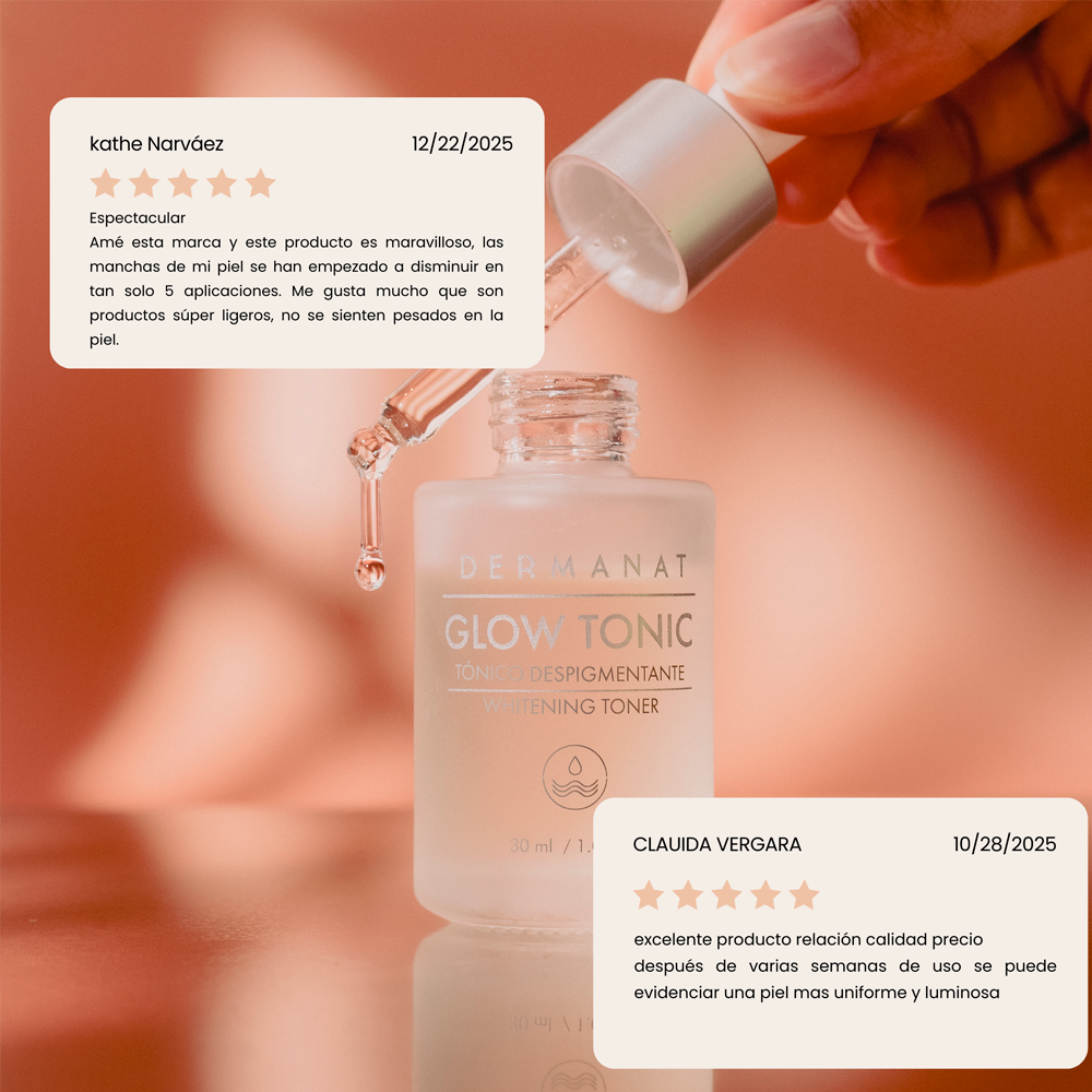 Tónico Despigmentante Dermanat Glow Tonic x30ml