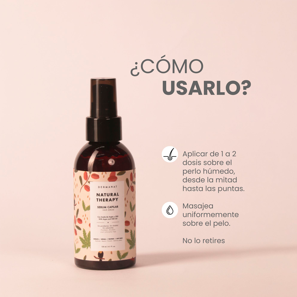 Serum Capilar Dermanat Natural Therapy x120ml