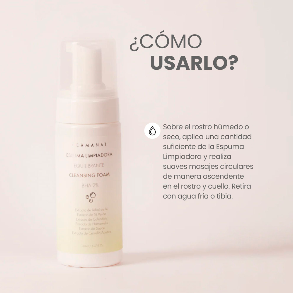 Espuma Equilibrante Dermanat 150ml
