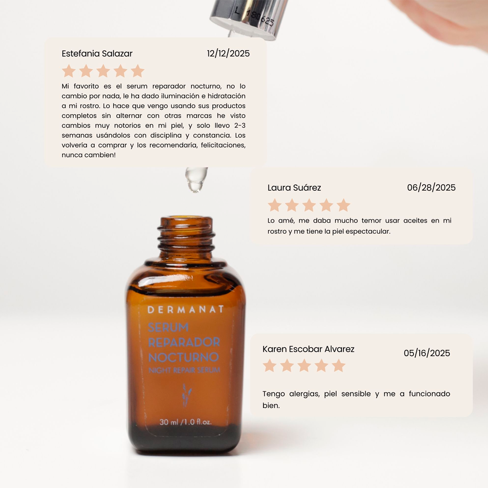 Serum Facial Dermanat Aceites Esenciales x30ml