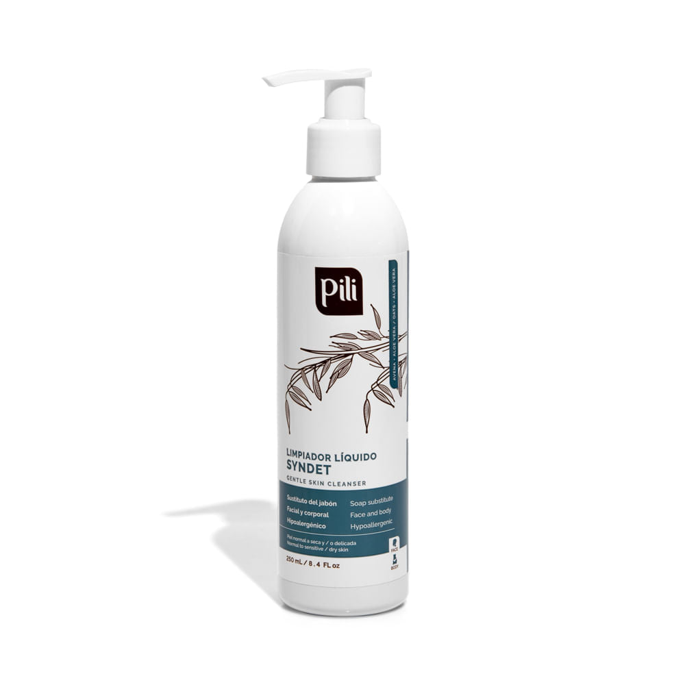 Limpiador Facial Líquido Pili Syndet x250ml