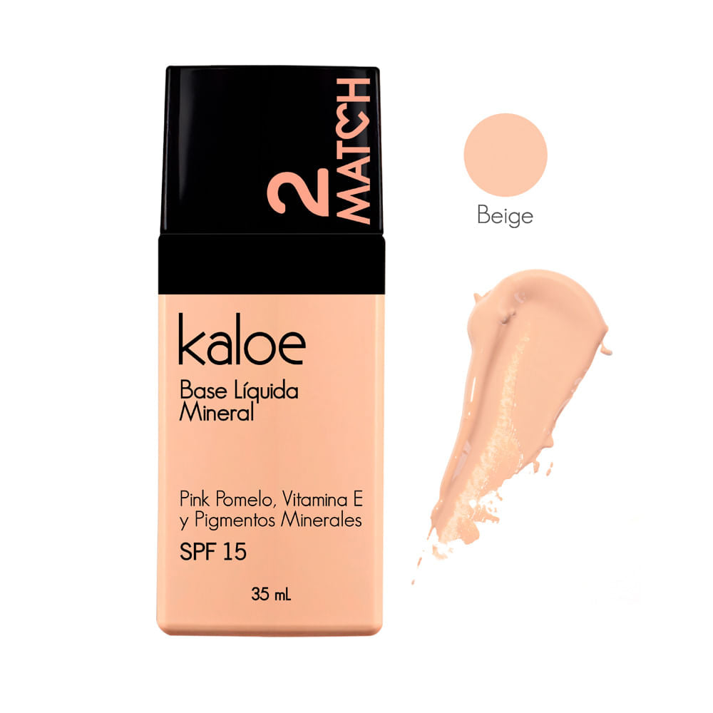 Base Liquida Mineral Kaloe 35ml