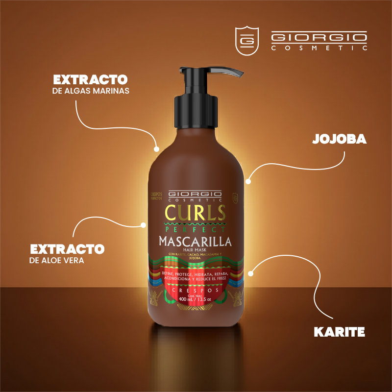 Mascarilla Curl Perfect Giorgio 400ml