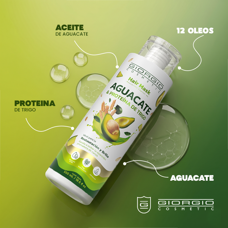 Mascarilla Capilar Giorgio Aguacate 500ml