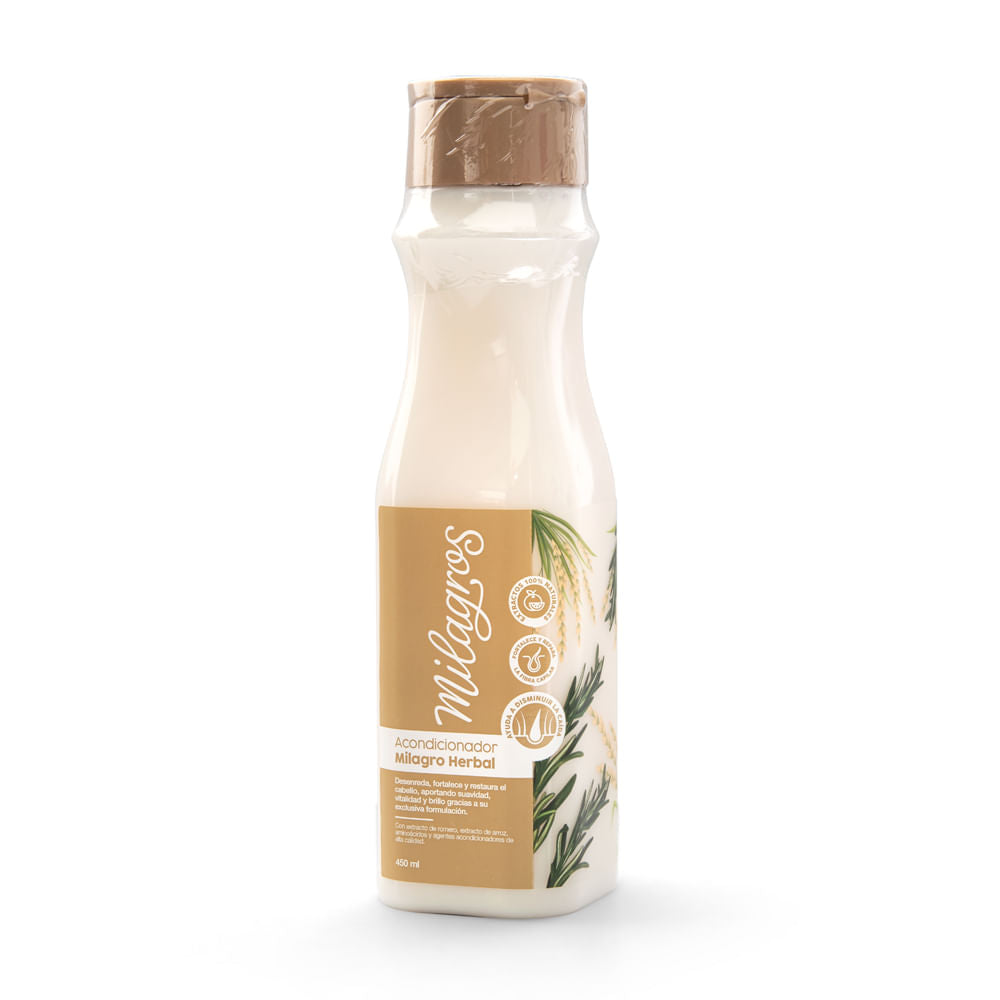 Acondicionador Milagro Herbal x450ml