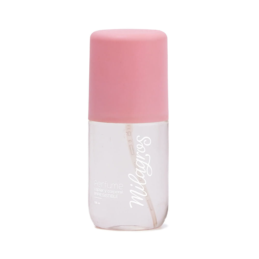 Perfume capilar Rosado Irresistible Milagros x120ml