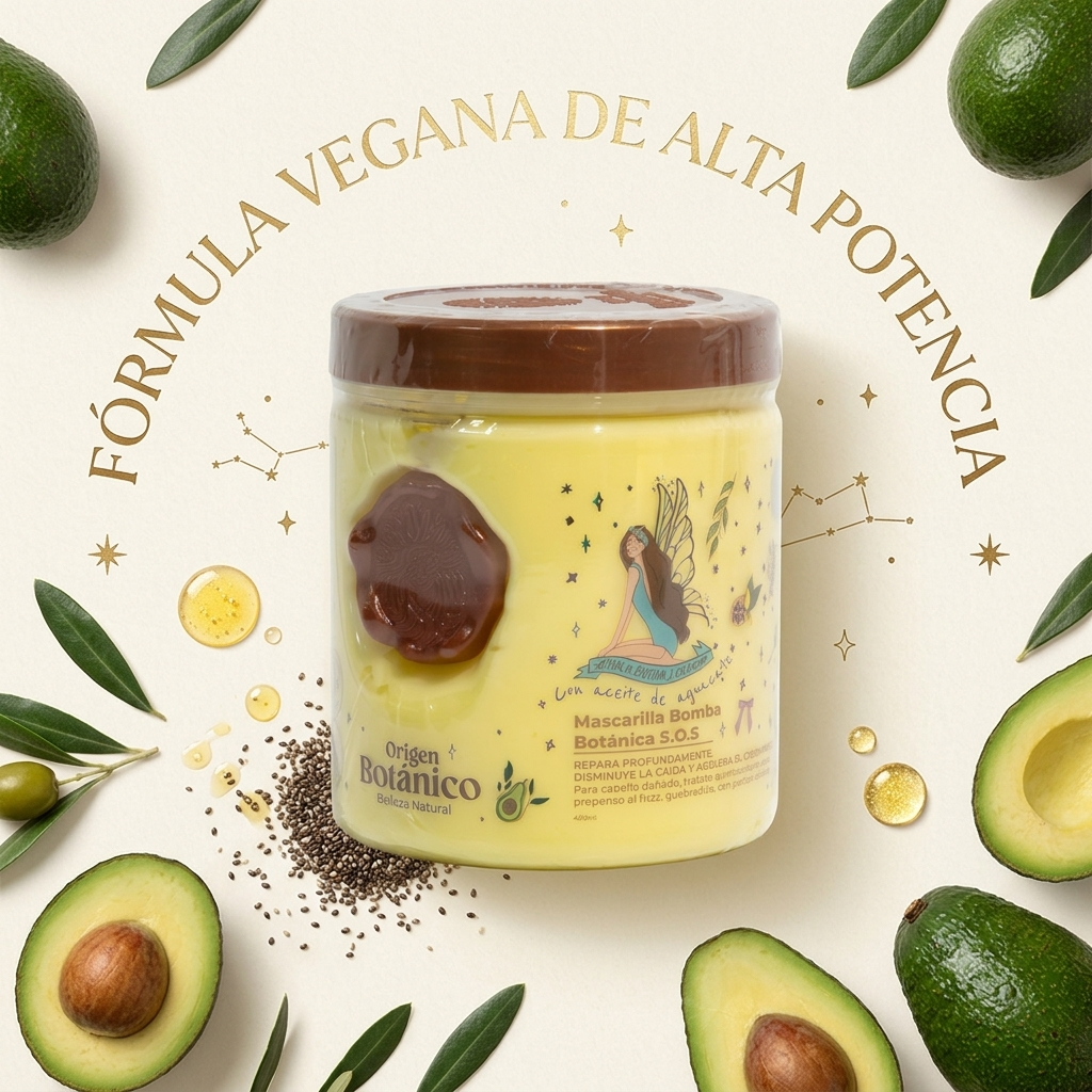 Mascarilla Bomba Botánica S.O.S Ritual Botánico para cabello dañado