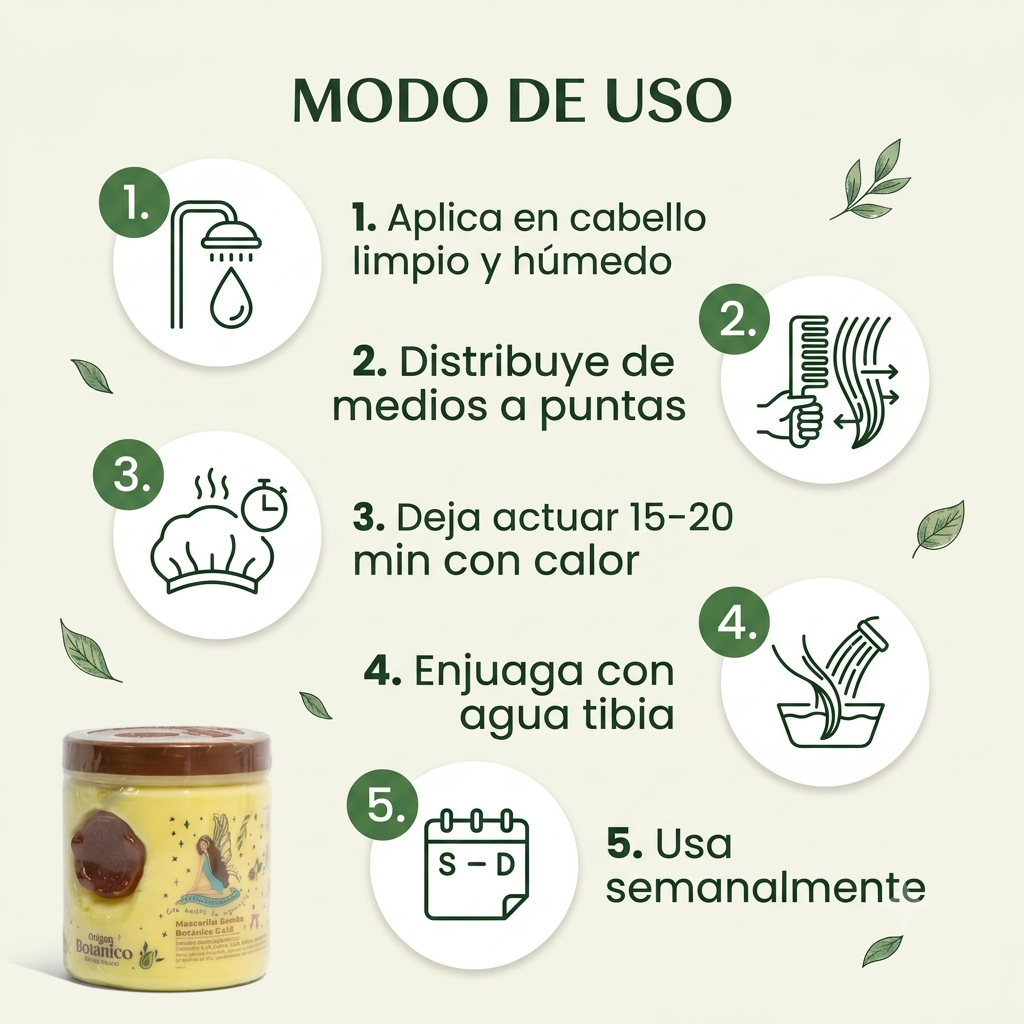 Mascarilla Bomba Botánica S.O.S Ritual Botánico para cabello dañado