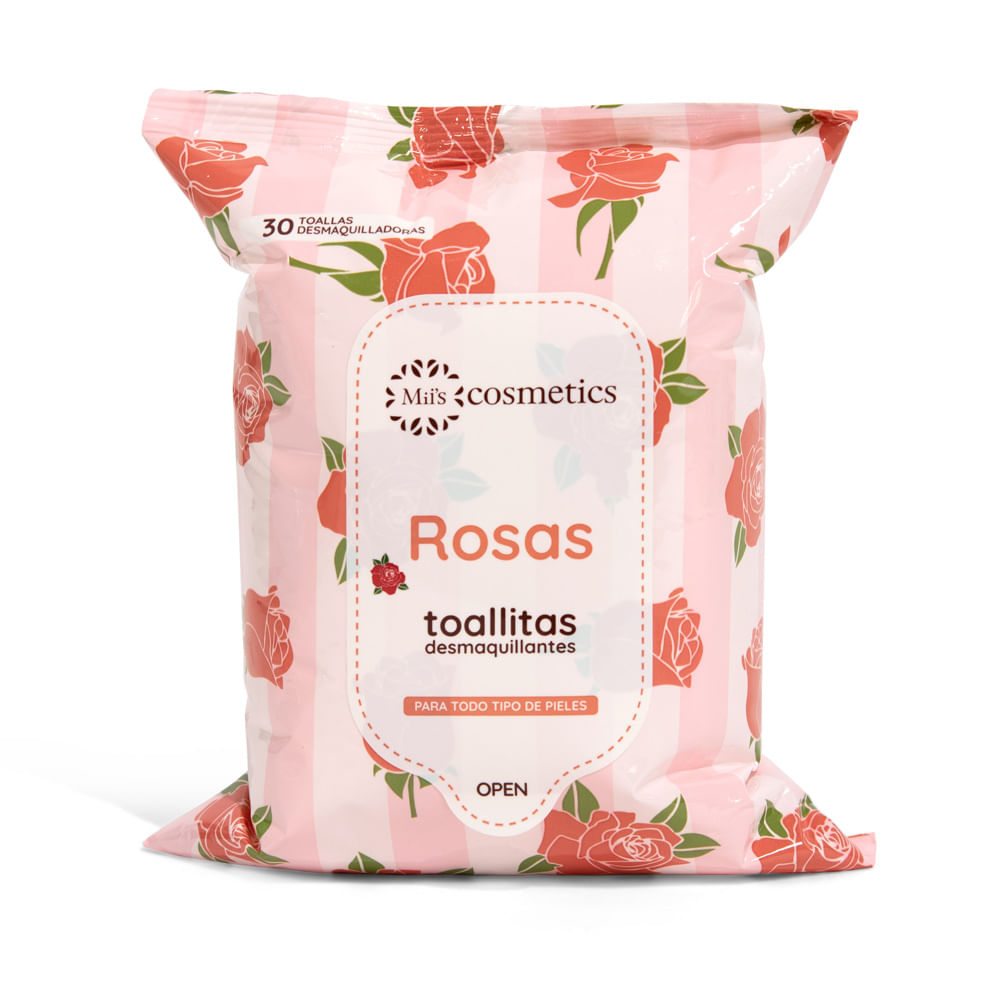 Toallas Desmaquillantes Miis Rosas