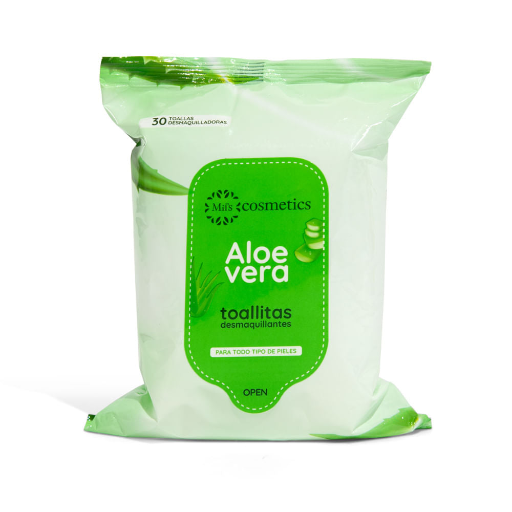 Toallas Desmaquillantes Miis Aloe Vera
