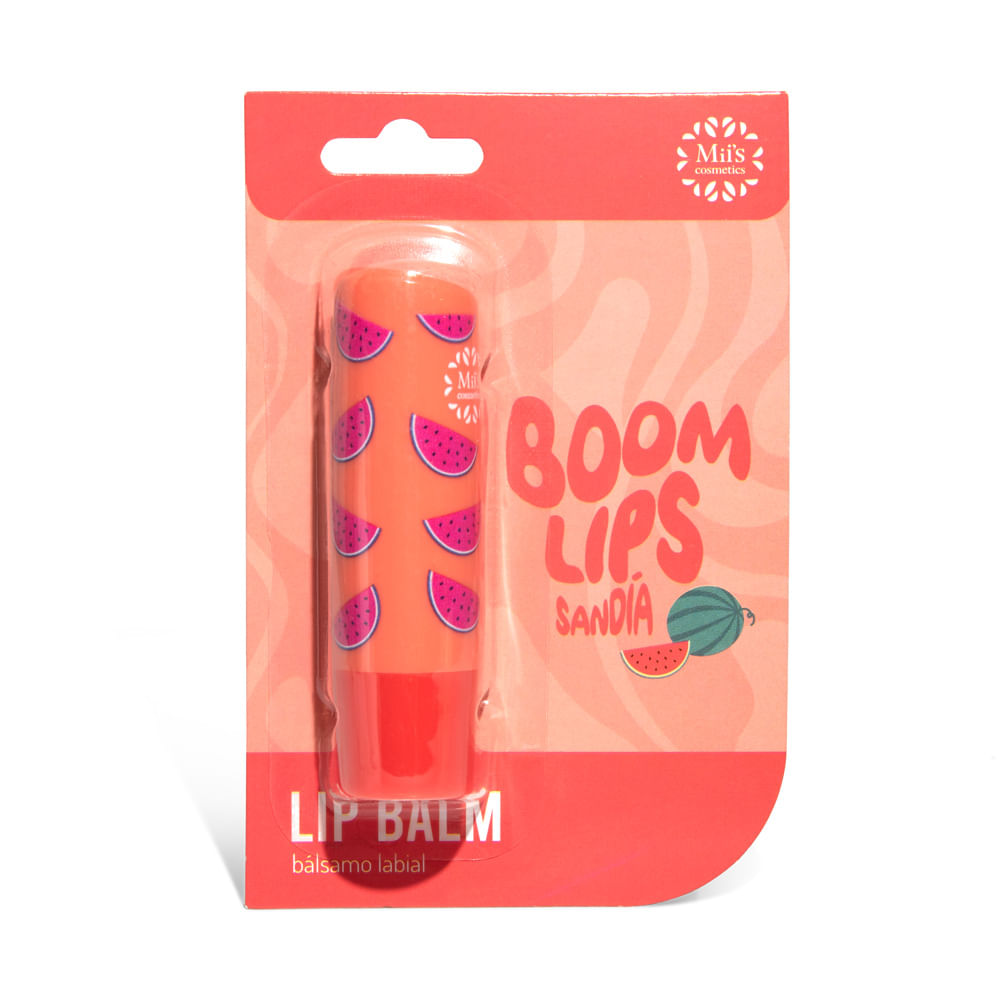 Hidratante Labial Boom Lips Miis Sandia