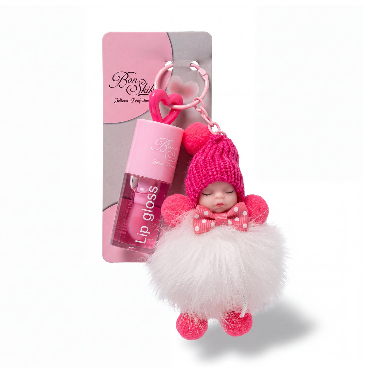 Lip Gloss Llavero Baby Bon Shik (BS-433)