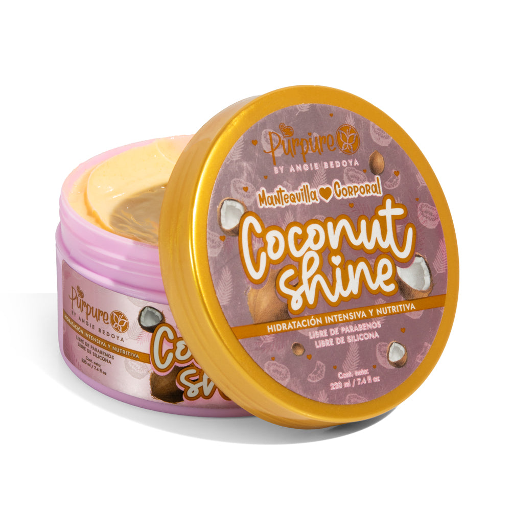 Mantequilla Corporal Coconut Shine Purpure 220ml