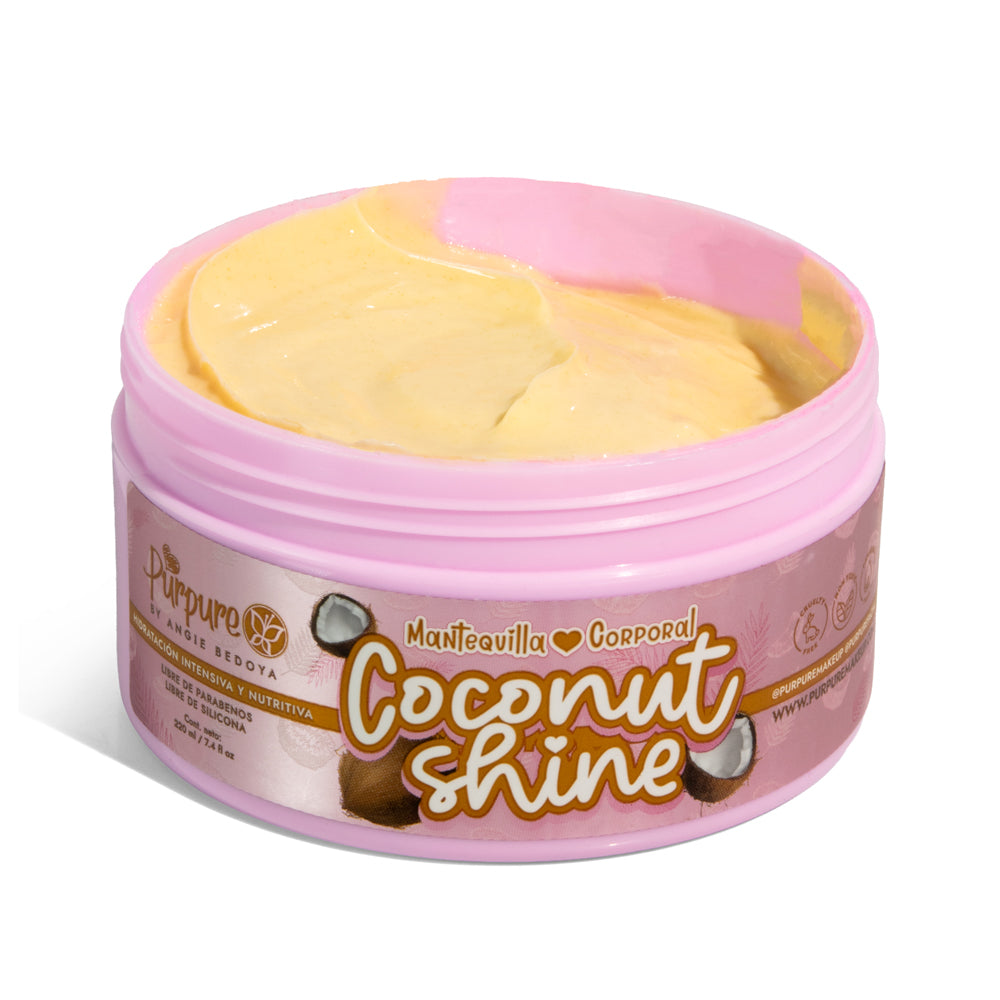 Mantequilla Corporal Coconut Shine Purpure 220ml