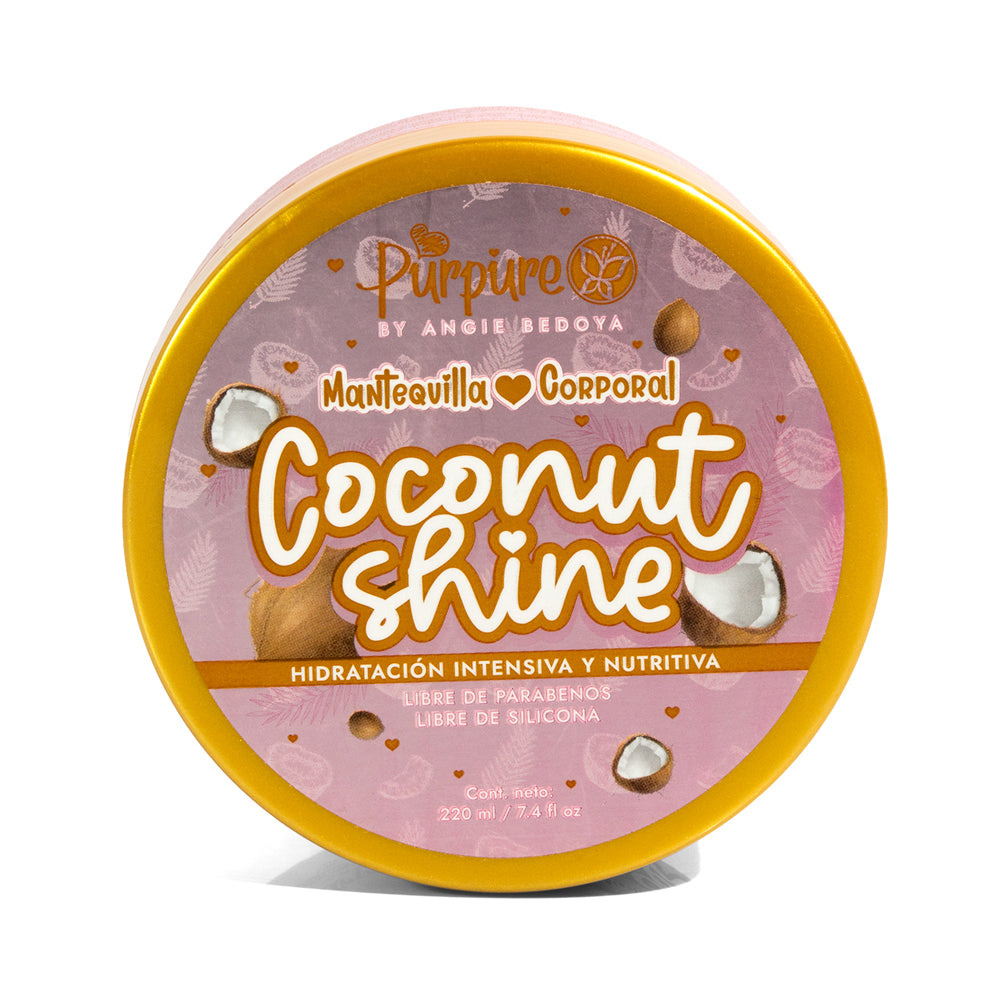 Mantequilla Corporal Coconut Shine Purpure 220ml