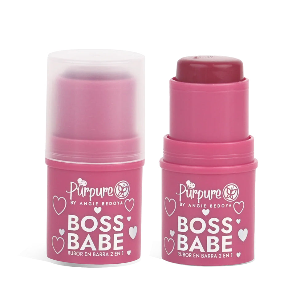 Rubor En Barra Boss Babe Purpure 2 en 1