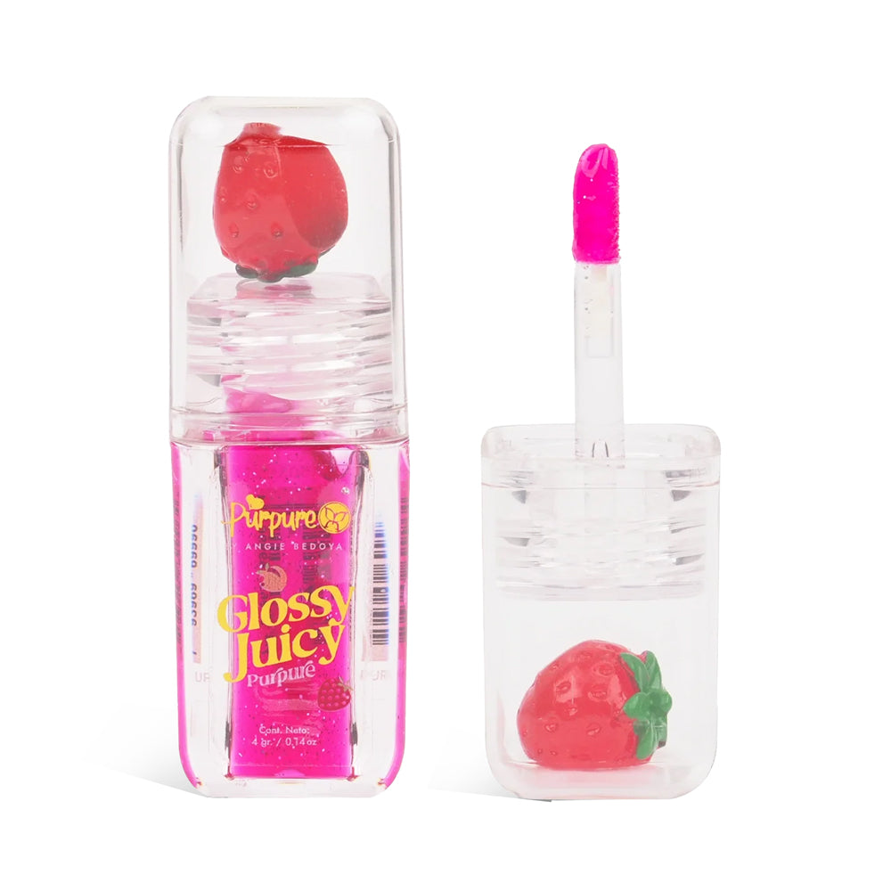 Lip Gloss Glossy Juicy Purpure