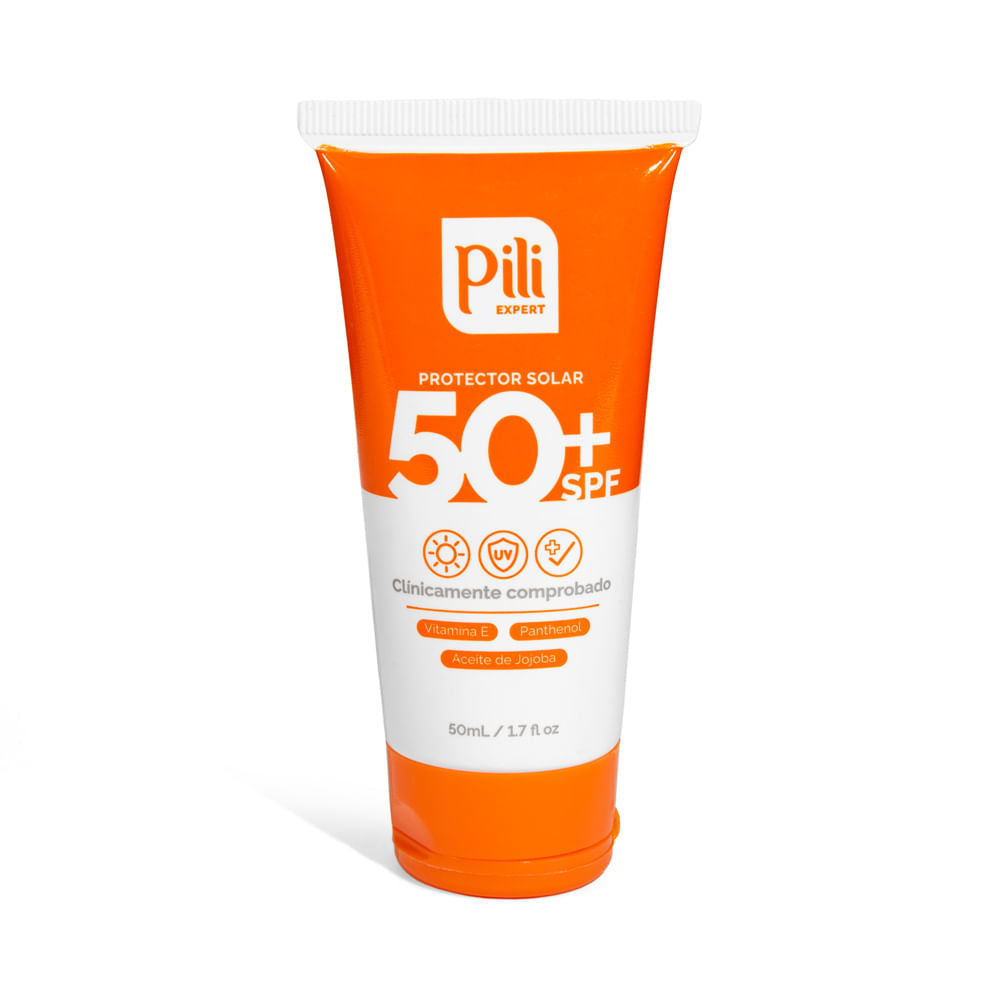 Protector Solar Facial Pili 50SPF x50ml