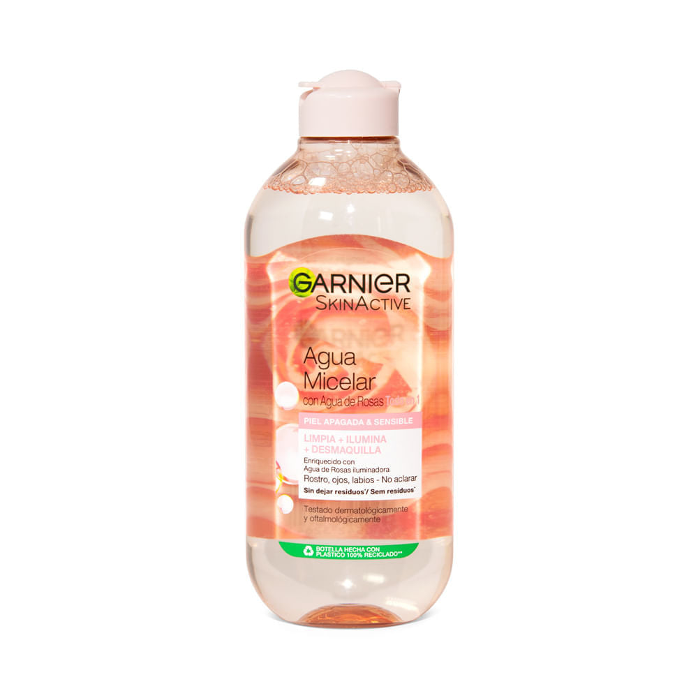 Agua Micelar De Rosas Garnier 400ml