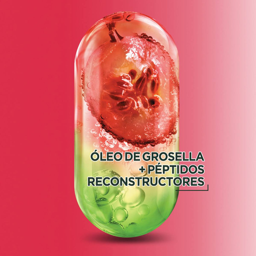 Crema Para Peinar Fructis Garnier Borrador De Daño Post Quimica 300ml