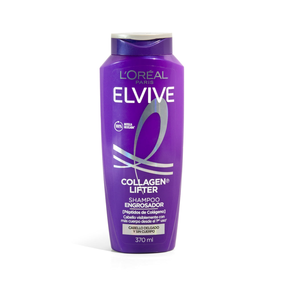 Shampoo Elvive Collagen Lifter Engrosador L'Oreal 370ml
