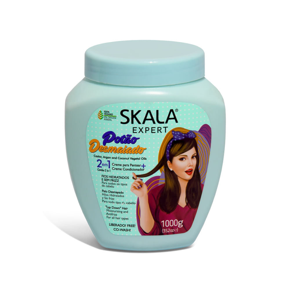 Tratamiento Capilar Skala Desmaiado 2 en 1 x1.000g