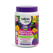 Crema Para Peinar Salon Line Kids Uva 1000ml