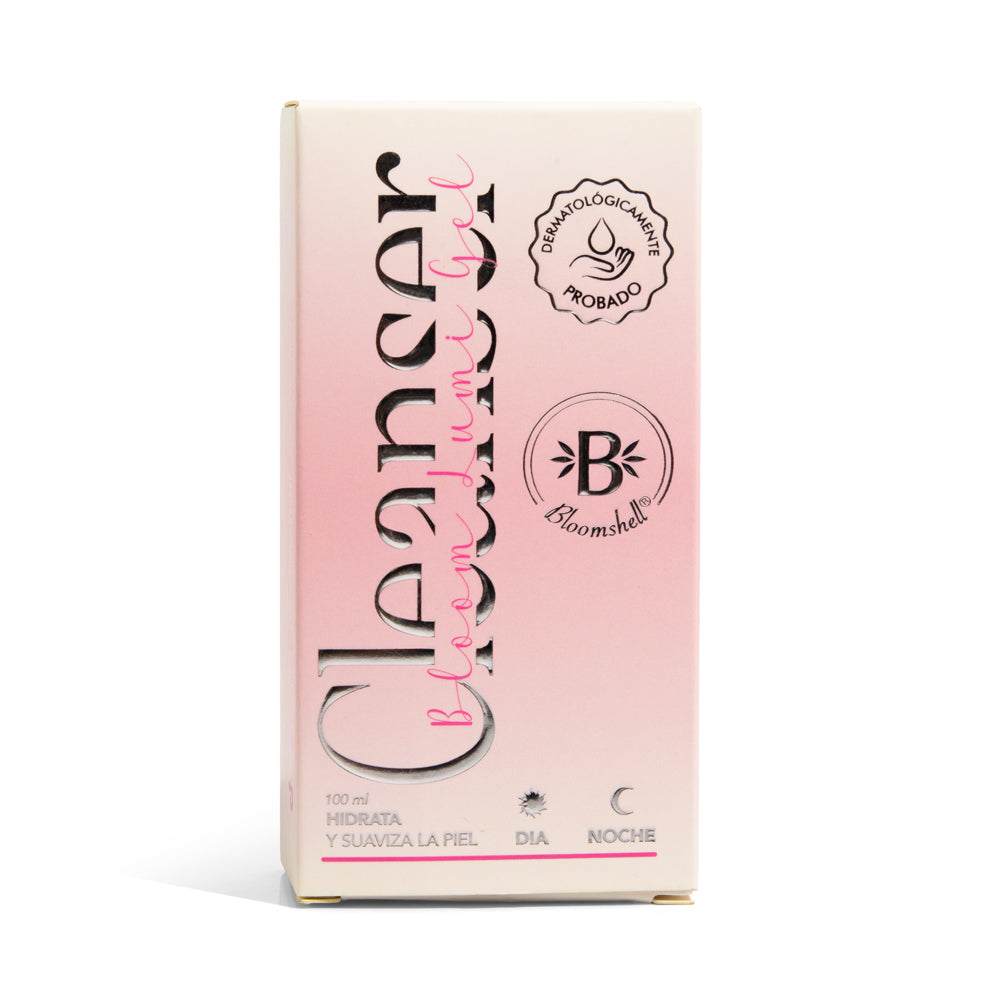 Jabón líquido limpiador facial Bloom Lumi Gel Bloomshell 100ml